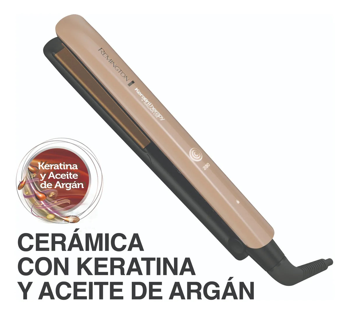 PLANCHA ALISADORA REMINGTON KERATIN